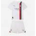 AC Milan Olivier Giroud #9 Dětské Venkovní dres komplet 2023-24 Krátký Rukáv (+ trenýrky)